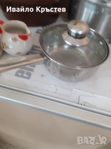 Продавам неръждаема тенджера с двойно дъно , снимка 5 - Съдове за готвене - 53518860