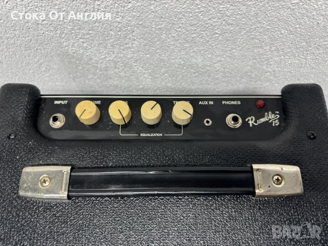 Кубе - Fender Rumble 15, снимка 3 - Тонколони - 52302809