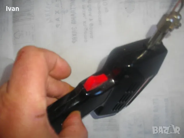 ОРИГИНАЛЕН WELLER НЕМСКИ ЕЛЕКТРИЧЕСКИ ИНДУКЦИОНЕН ПОЯЛНИК СТАРО КАЧЕСТВО 100 ВАТА БАКЕЛИТ КОРПУС , снимка 11 - Поялници и запояване - 48562850