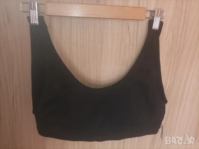 Нов, черен спортен сутиен/бюстие 