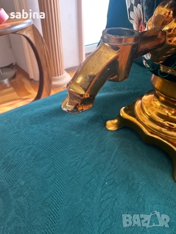 Продавам нов ръчно рисуван самовар, снимка 13 - Антикварни и старинни предмети - 48092863