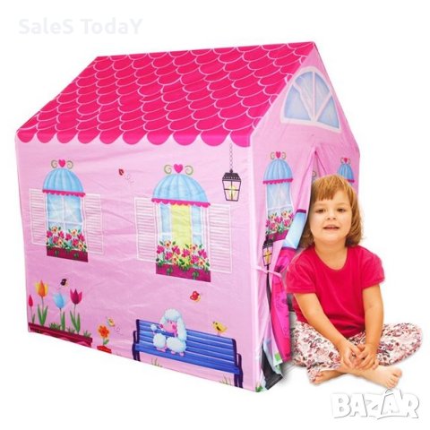 Палатка за деца, Розовата къща, 95х72х102см, снимка 2 - Други - 44043901