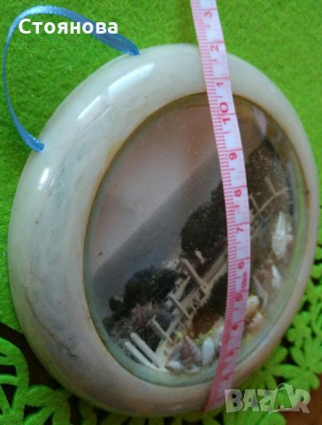 Сувенир-ретро с изглед от град Варна - Морската градина , снимка 6 - Антикварни и старинни предмети - 27982071