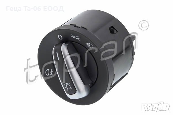 VW Touran (1T1,1T2) / Ключ за фарове хром за Тоуран 02.2003-05.2010, снимка 1