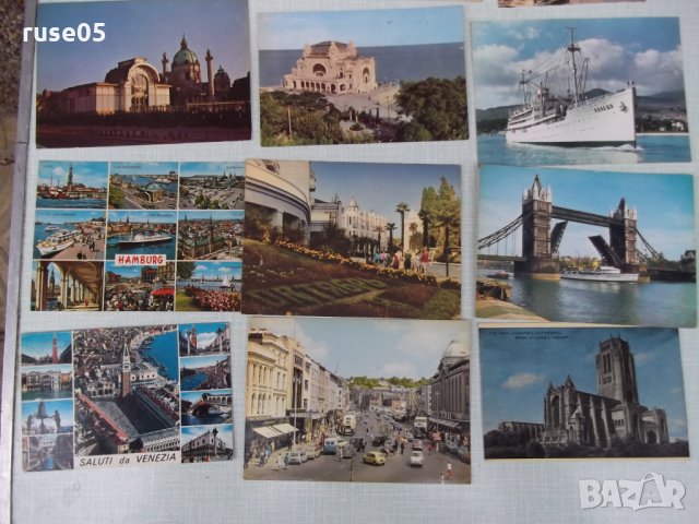 Лот от 13 бр. чуждестранни пощенски картички, снимка 3 - Други ценни предмети - 26675487