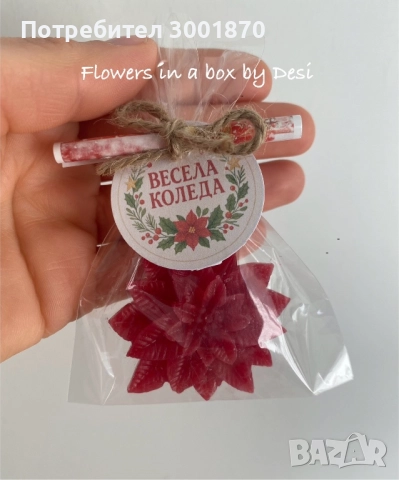 Подарък за коледа, коледна звезда