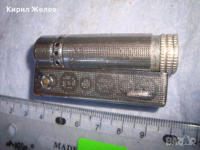 СТАРА БЕНЗИНОВА МАРКОВА РЕТРО Тип ИМКО СРЕБРИСТА ЗАПАЛКА 14242, снимка 10 - Колекции - 37110840