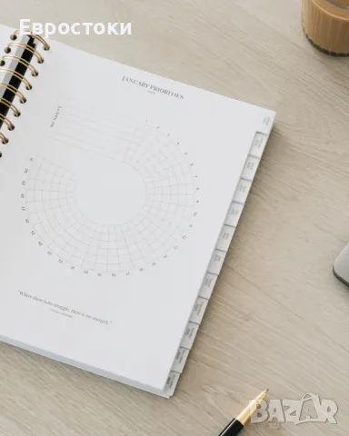 Kokonote Weekly Planner 2024-2025 Dusty Pink 12-месечен академичен дневник - плановик A5, снимка 9 - Ученически пособия, канцеларски материали - 47487175