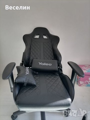 Yoleo gaming chair, геймърски стол, йолео, снимка 4 - Столове - 37849539