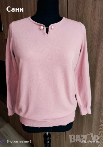 Розови блузи , снимка 7 - Блузи с дълъг ръкав и пуловери - 52627911