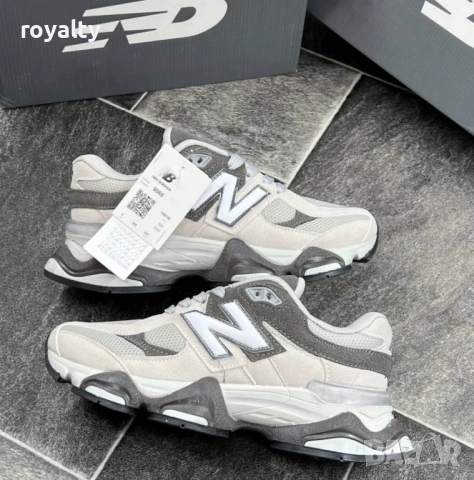 New Balance Мъжки Стилни Маратонки 36-44 Номер Бяло И Сиво 