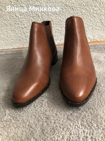 Дамски боти, естествена кожа Kiomi- нови