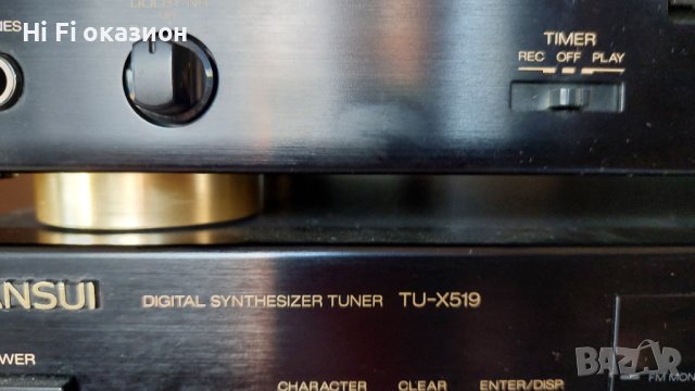 HI Fi kомпоненти Sansui AU-X301i , D-X419HX , TU-X519, снимка 7 - Ресийвъри, усилватели, смесителни пултове - 43460064