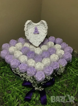 персонализиран букет от рози, снимка 3 - Декорация за дома - 51228484