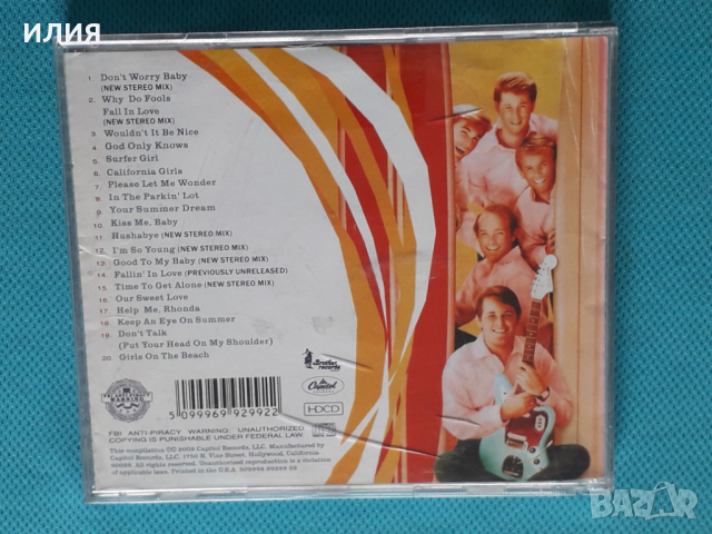 The Beach Boys- 2009- Summer Love Songs, снимка 8 - CD дискове - 44859483