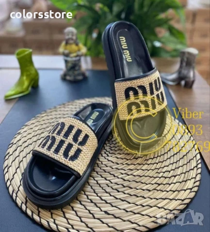 Дамски чехли MiuMiu/BR29x