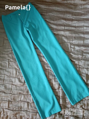 Тюркоазено/ син панталон, снимка 2 - Панталони - 40154948