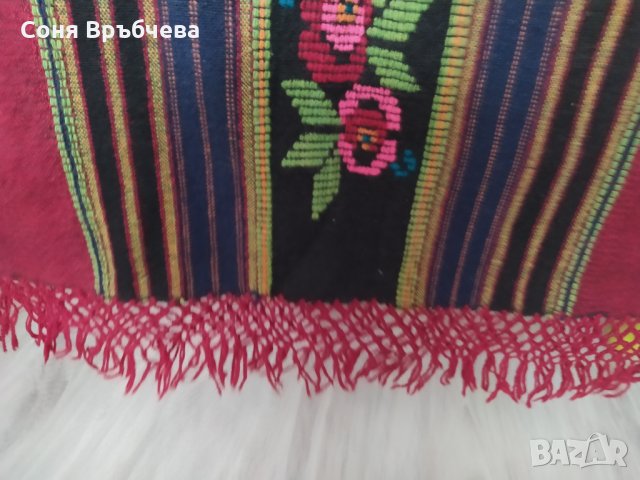 Шарена ръчно тъкана черга, снимка 4 - Други - 35609100