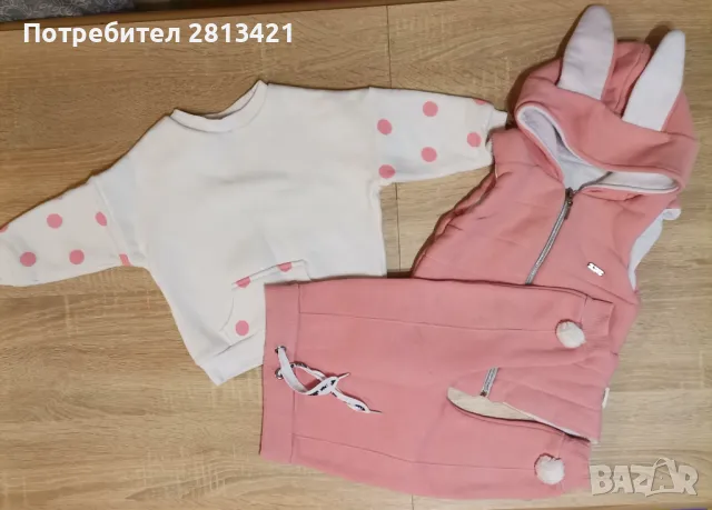 Детски комплекти за момиче 74 и 80см 