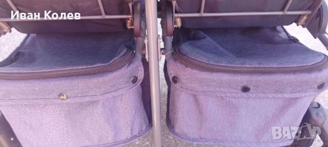 Количка за близнаци, снимка 5 - Детски колички - 36445708