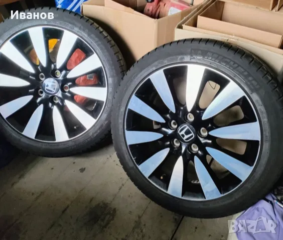 Джанти Honda 17 ки оригинални , снимка 8 - Гуми и джанти - 48726798