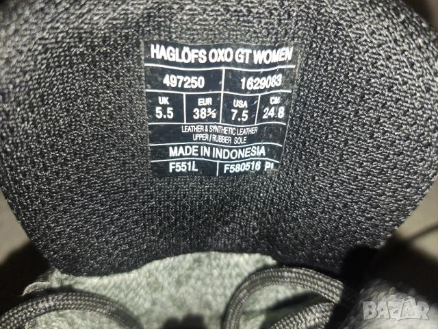 Haglofs OXO GT Women №38.2/3 дамски туристически боти Gore-Tex, снимка 18 - Дамски боти - 52125997