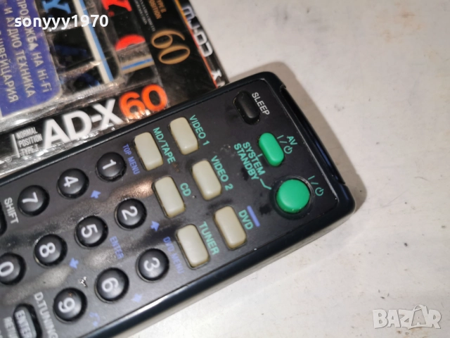 SONY RM-U306A AUDIO REMOTE CONTROL-ВНОС SWISS 2512251733, снимка 9 - Ресийвъри, усилватели, смесителни пултове - 52898729