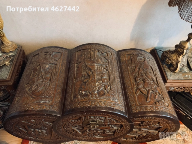 Уникална  старинна спална , снимка 12 - Спални и легла - 52356012