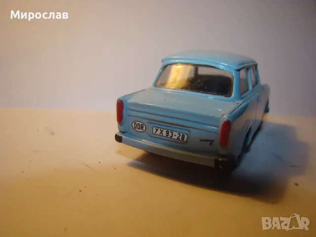 1:43 VITESSE TRABANT ТРАБАНТ ИГРАЧКА КОЛИЧКА МОДЕЛ, снимка 4 - Колекции - 48387276