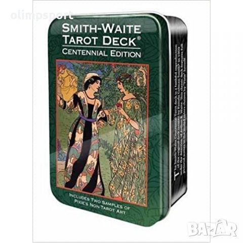 карти таро USG SMITH WAITE IN TIN BOX нови, снимка 1 - Карти за игра - 39795174