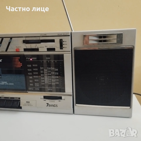 Sony радиокасетофон, снимка 2 - Радиокасетофони, транзистори - 53414072