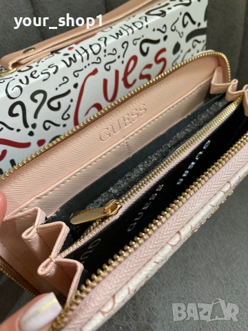 Guess дамско портмоне портфейл , снимка 7 - Портфейли, портмонета - 51852222