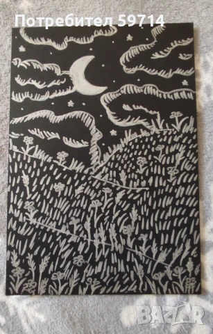 Рисунка "Нощна поляна"