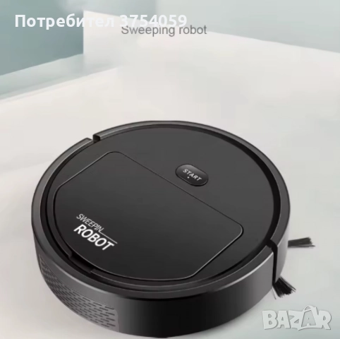 Интелигентна прахосмукачка робот 3в1 две четки и моп за почистване на домакинство, снимка 3 - Прахосмукачки - 52364533