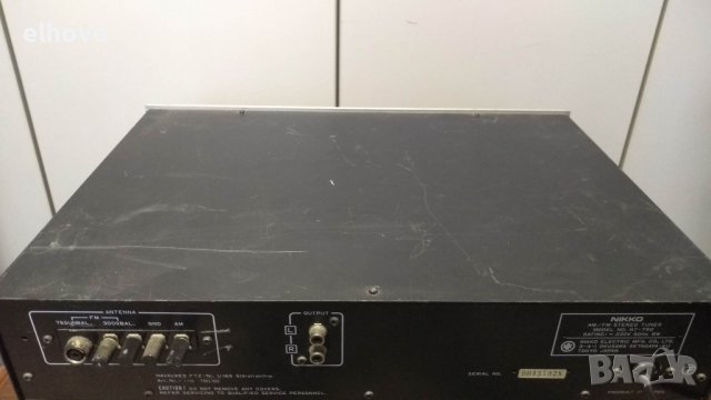 Стерео тунер NIKKO NT-790, снимка 3 - Ресийвъри, усилватели, смесителни пултове - 39414213