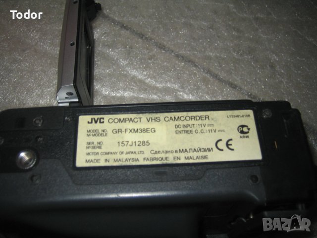jvc камера  VHS c  GR-FXM38eg, снимка 6 - Камери - 44084269