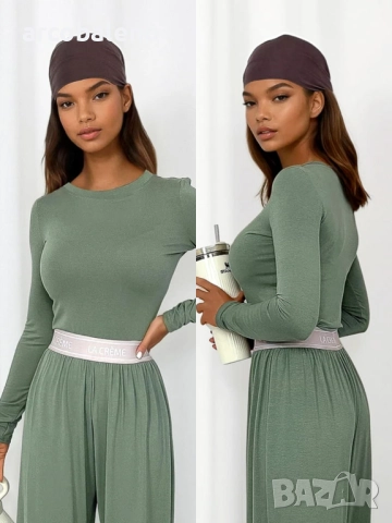 Дамски комплект от две части от вискоза Susan, 6цвята , снимка 3 - Комплекти - 52237282