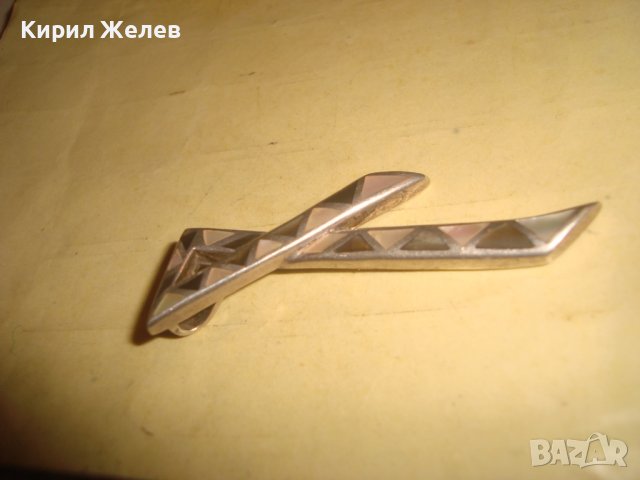 ДИЗАЙНЕРСКИ СЕДЕФЕН КРАСИВ СРЕБЪРЕН АРТ МЕДАЛЬОН СРЕБРО 925 с РЪЧНО ИНКРУСТИРАН СЕДЕФ 27212, снимка 9 - Колиета, медальони, синджири - 36817638