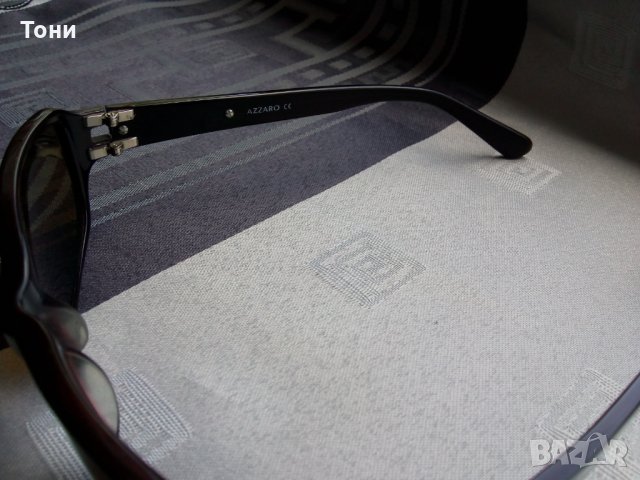 Унисекс слънчеви очила Azzaro polarized lens, снимка 9 - Слънчеви и диоптрични очила - 26667011