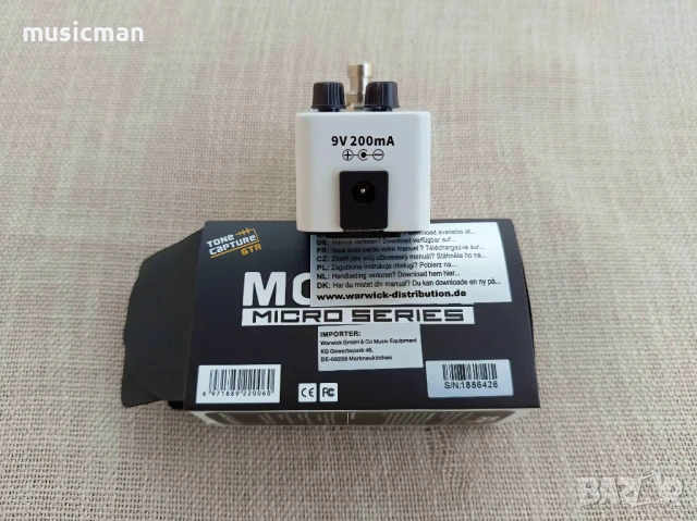 Eфект за китара Mooer tone capture GTR, снимка 2 - Китари - 51278338