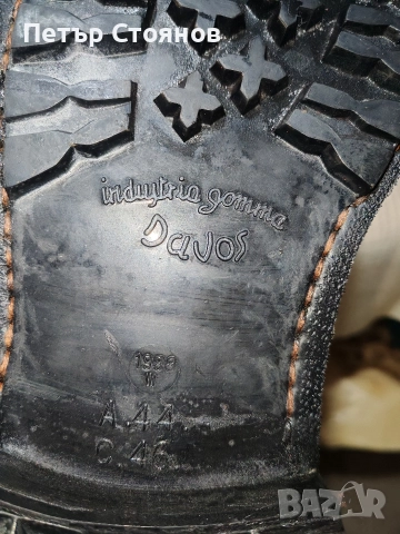 Италиански военни кубинки от естествена кожа Davos р-р 46, снимка 13 - Мъжки боти - 52945043