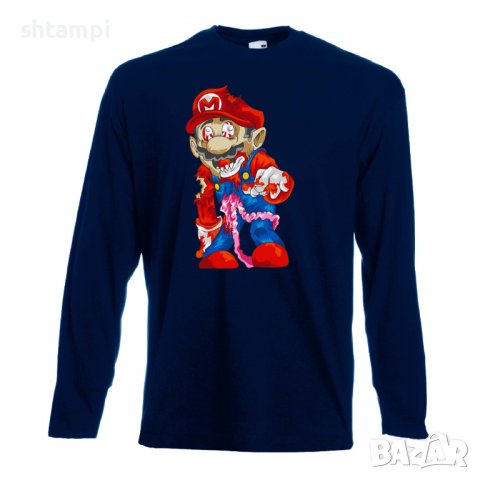 Мъжка тениска Mario Zombie 6 Игра,Изненада,Подарък,Празник,Повод, снимка 12 - Тениски - 37238142