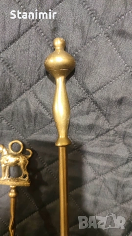 Бронзови ръжени за камина 