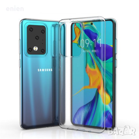 Тънък силиконов кейс за Samsung Galaxy S20 Ultra S21 S21 Plus S20 FE