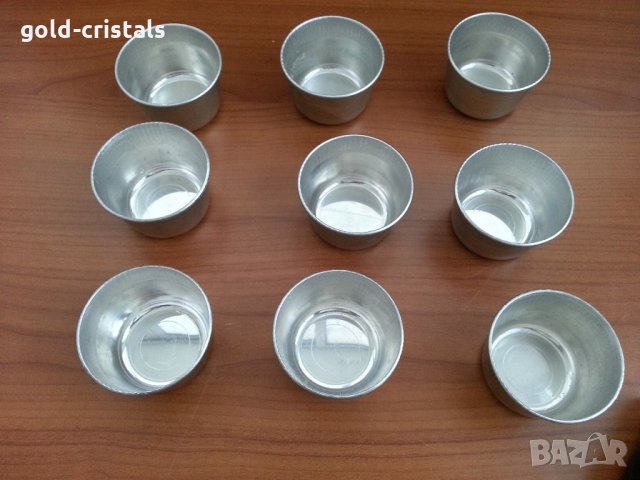 Стари алуминиеви чашки форми купички , снимка 4 - Антикварни и старинни предмети - 32899300
