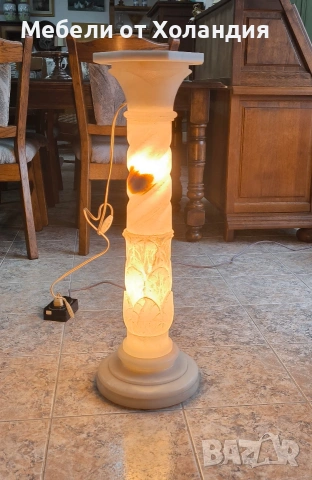 Испанска светеща колона от алабастър, снимка 14 - Декорация за дома - 53415363