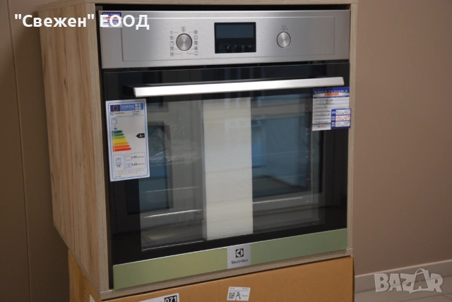 Electrolux EOF4P56X Вграденa пиролитична фурна, SurroundCook, 72 л