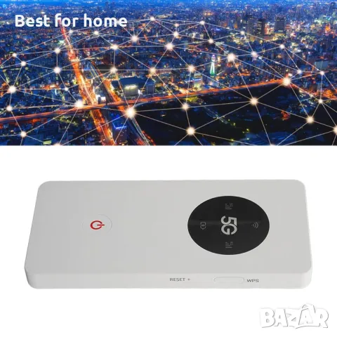 5G мобилен WiFi рутер супер бърз, WPS от ASHATA, снимка 15 - Рутери - 49337087