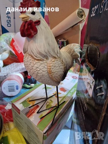 Декорация кокошка 19см., снимка 1