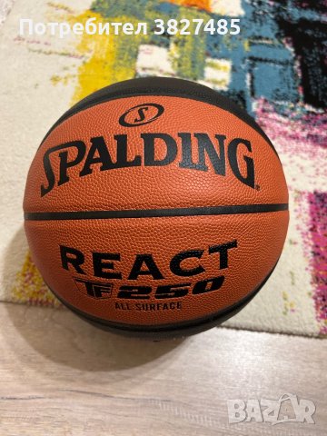 Баскетболни топки Spalding React TF 250, снимка 4 - Баскетбол - 43990276